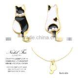 Unique Cat Shape Charm Latest Design Beads Necklace thumbnail-3