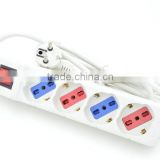 Alibaba express Italy 4 gang extension socket reefer container electrical plug socket