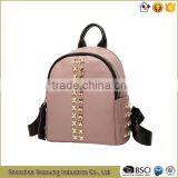 Hot Sale Special Rivet PU Leather School Backpack for Girls thumbnail-3