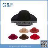 In Stock Cheap Wide Brim Wool Felt Hat Blank Wholesale thumbnail-1