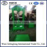 Rubber cutting machine for used tire recycing machine