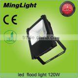 China fctory CE RoHS 100-240/277V solar outdoor 120w led flood light