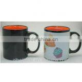 11oz Straight Shape Ceramic Color Changing Mug