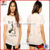 Simple T-Shirt With Animal Picture Printed thumbnail-1