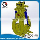 China Manufacturer Low Price Excavator Hydraulic Rotator Log Grab