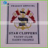 Factory Wholesale Custom Polyester Damask Woven Labels for Clothing thumbnail-5