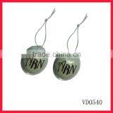 Custom Soft Plastic Material Square Down Jacket Feather Label thumbnail-2