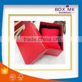 New Style Wholesale High Quality Fashionable Cheap Square Red Watch Paper Box thumbnail-1