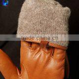 Fashion Ladies Goatskin Tight Leather Gloves Women thumbnail-4