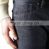 Mens Fashion Denim Korean Style Skinny Jeans Casual Denim Straight Leg Jeans for Men Men's Loose Fit Five Pockets Jeans thumbnail-2