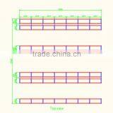 CE Certification 3000mm Height Adjustable 50 mm Pitch Metal Pallet Rack thumbnail-3