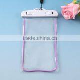 Plastic Pvc Waterproof Bag for Mobile Phone With String / Waterproof Beach Bag With Zipper thumbnail-3