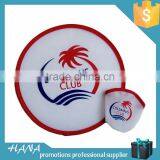 Custom Logo Printed Nylon Frisbee Fan, Nylon Foldable Fan thumbnail-1