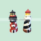 High Quality Ceramic Lighthouse Salt Shakers