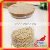 Vintage Large Glass Storage Jars for Antique Glass Storage Jars for Tea Glass Jar With Cork thumbnail-6