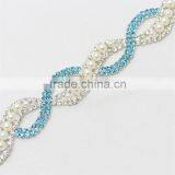 New Design Popular Shining Rhinestone Chain Trimming for Garment Decoration thumbnail-3