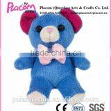Cheap High-Quality Original Cute Stuffed Bear With Bow Tie Doll Animal Plush Toy Pretty Gift for Promotion thumbnail-1
