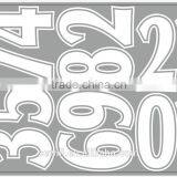 Popular Soccer Heat Transfer Numbers in Any Size