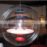 Factory Wrought Premium Verner Panton Pendant Lamp Modern Globe Glass Hanging Lamp thumbnail-3
