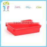 Wholesale High Quality Storage Unit Shallow Toy Tray pp Plastic Tray thumbnail-5