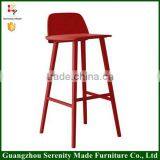 2016 Direct Factory Price Antique Wooden Bar Stool Supplier