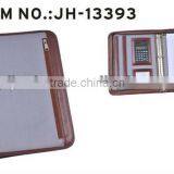 High Quality Leather Presentation Folder A4 Conference File Holder thumbnail-2