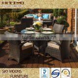 China outdoor rattan restaurant chair garden rattan chair for restaurant(TC048)