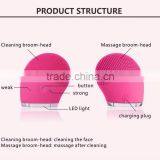 Portable Women Use Facial Cleaning Brush Pilaten Blackhead Remover Exfoliating Brush thumbnail-2