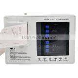 3-channel Color LCD Electrocardiograph Portable ECG EKG Machine thumbnail-2