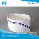 8.5cm Height Paper Forage Hat (double Blue Strip) thumbnail-2