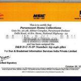 D&B Certificate