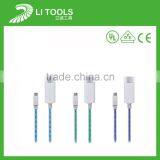 High Quality Connector Colorful Mp3 Usb Fast Charging Usb Cable Wifi Data Line