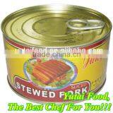 Canned Stewed Pork Sliced Ready to Eat Nutrition Elements Food
