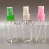 Hot Sale Round Shaped Plastic Water Atomizer Perfume Spray Bottle 80ml