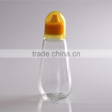 Wholesale 500g Pointed Mouth Squeeze Honey Plastic Bottle for honey