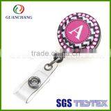 Wholesale Custom Designer Logo Retractable Plastic Yoyo id Badge Reels thumbnail-3