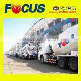 China Famous Brand 10m3 Mobile Concrete Truck Mixer thumbnail-6