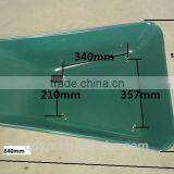 Garden Wheelbarrow WB3800 With Zinc Steel Trolley and Metal Rim thumbnail-3