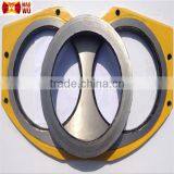 High Quality PM Concrete Pump Spectacle Wear Plate and Wear Ring thumbnail-1