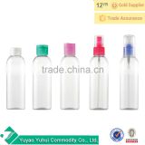 120ml Travel Transparent Plastic Perfume Atomizer Empty Spray Bottle
