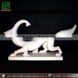 Classical Abstract Marble Animal Sculpture for Sale thumbnail-1