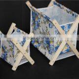 Eco-friend Wood Foldable Magazine Rack Wholesale thumbnail-2