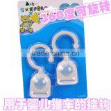 J305 Fashionable Baby Stroller Plastic Hook , Animal Velcro Hook, thumbnail-3