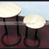 2016 Living Room Brieifness Wooden Stool thumbnail-2