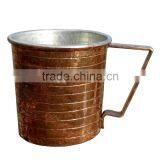 Dark Antique Copper Mug To Enjoy Your Ginger Vodka, Beer & Moscow Mule thumbnail-1