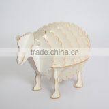 Creative Design Process of Small Wooden Drawer ,decoration Simple Home Furnishing of Cute Sheep thumbnail-3