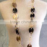 High Quality Best Selling Real Buffalo Horn Beautiful Chain Necklace From Vietnam thumbnail-1