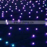 Wedding Stage Backdrop Decor Rgb LED Ligitng Twinkling Star Curtain Professional Dmx Lights thumbnail-3