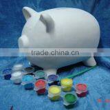 Paint it Yourself Pig Coin Bank-money Bank thumbnail-1