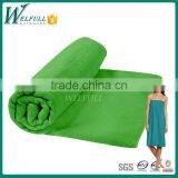 Green Hot Microfiber Fitness Sports Yoga Towel(140*90cm) thumbnail-1